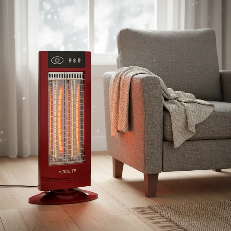 CALEFACTOR AIROLITE 900 W FIBRA CARBONO VERTICAL HC - 4