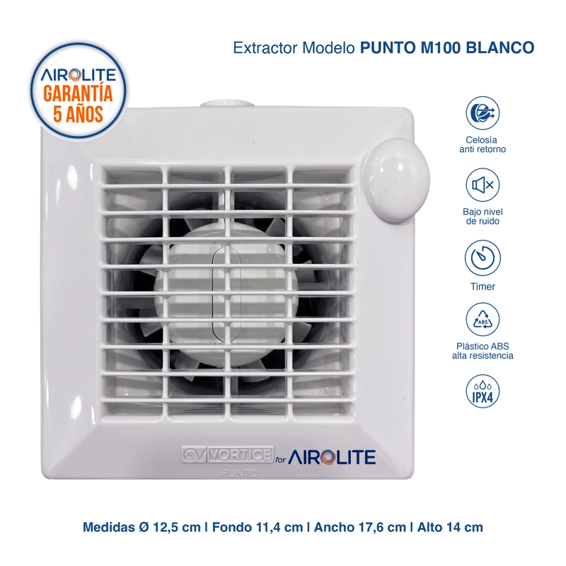 EXTRACTOR AIROLITE PUNTO M 100 - 2