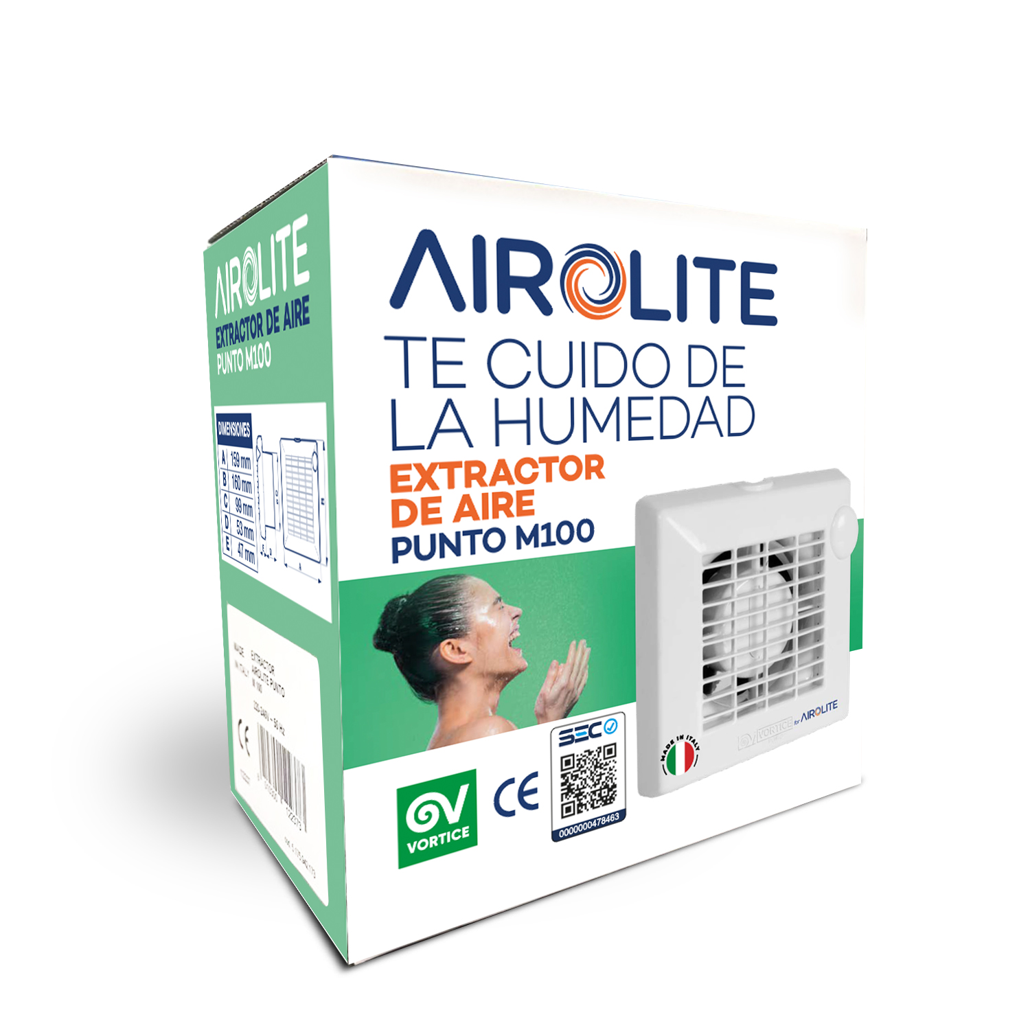 EXTRACTOR AIROLITE PUNTO M 100 - 5