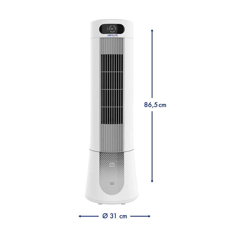 ENFRIADOR EVAPORATIVO TORRE EVT 2500PA PORTATIL - 5