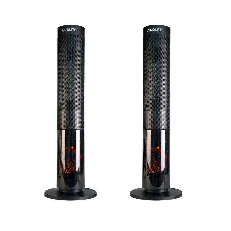 PACK X2  CHIMENEA ELECTRICA HTV 200R - 1