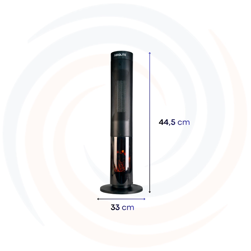 PACK X2  CHIMENEA ELECTRICA HTV 200R - 5