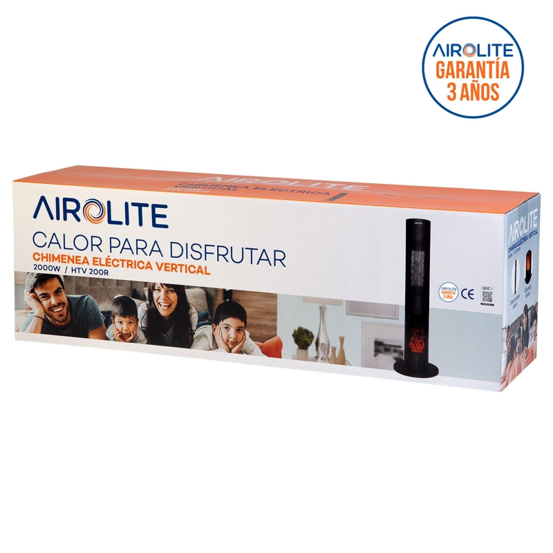 PACK X2  CHIMENEA ELECTRICA HTV 200R - 10