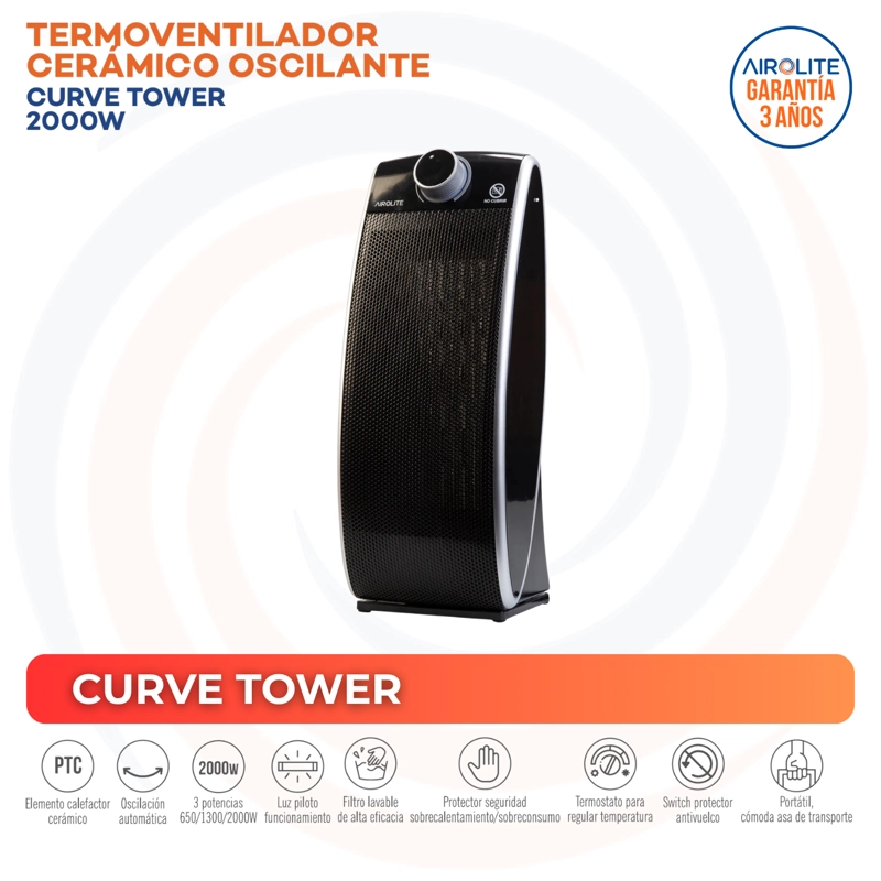 PACK X2  TERMOVENT CURVE TOWER - 3