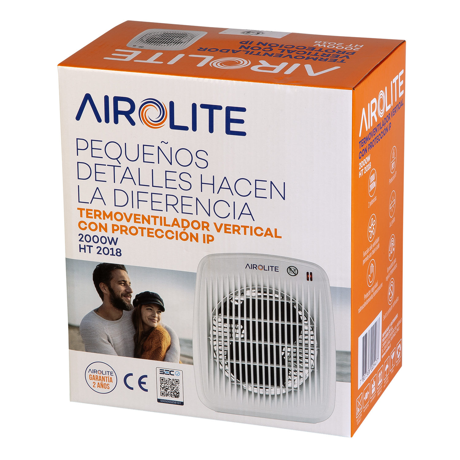 TERMOVENTILADOR 2000W HT2018 AIROLITE - 7