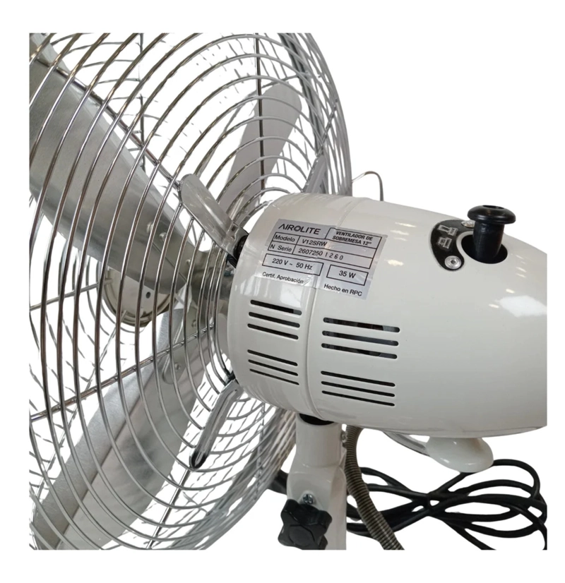 VENTILADOR SOBREMESA RETRO V12SRW - 10