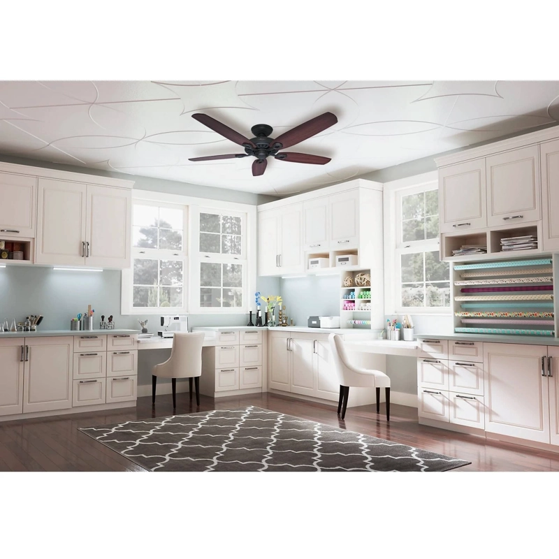 VENTILADOR DE TECHO HUNTER BUILDER ELITE BRONCE ENVEJECIDO 52 - 8