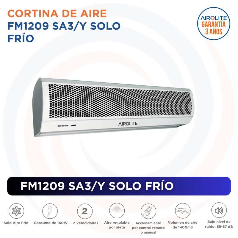 CORTINA DE AIRE FM-1209 SA3/Y - 2