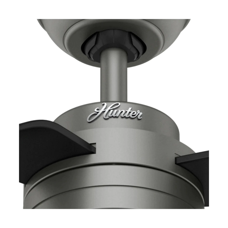 VENTILADOR TECHO HUNTER CABOFRIO OD PLATA - 3