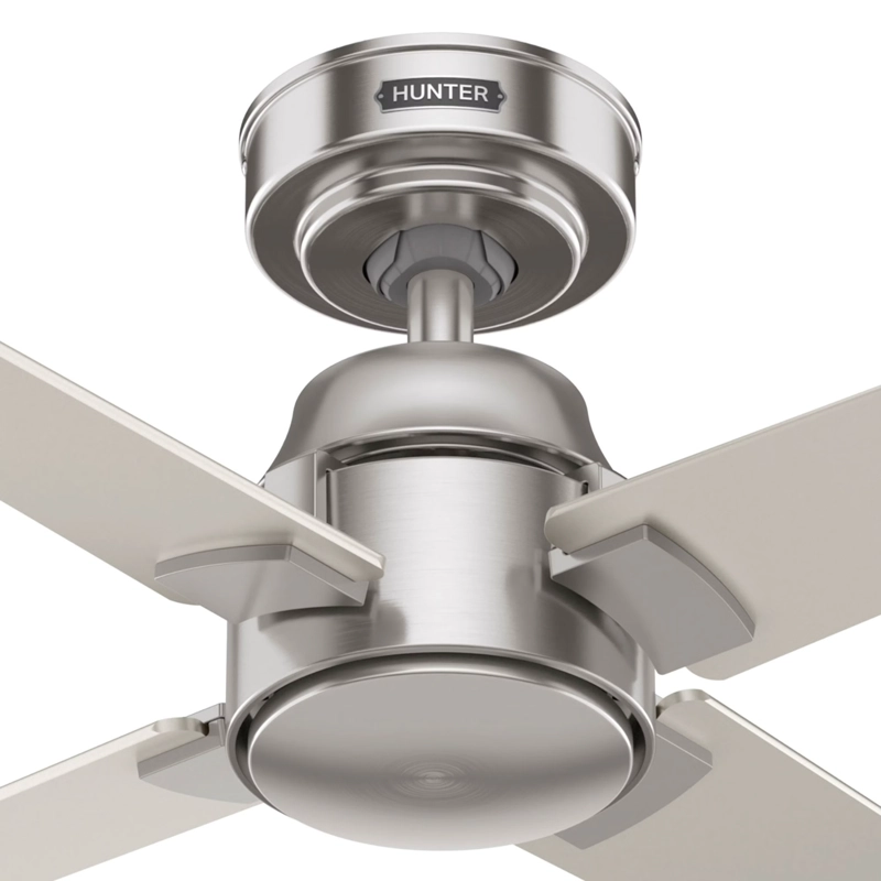 VENTILADOR TECHO HUNTER CORDELIA NIQUEL - 4