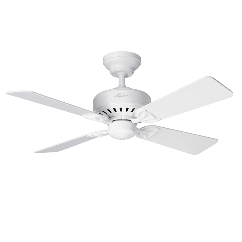 VENTILADOR TECHO HUNTER BAYPORT BCO - 1