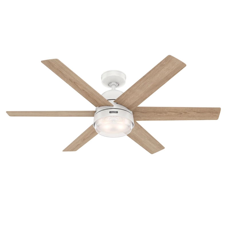 VENTILADOR TECHO HUNTER ARETE BLANCO - 1