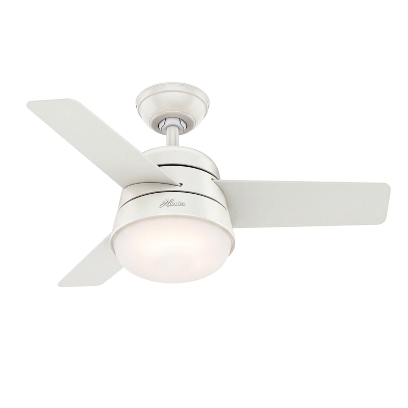 VENTILADOR TECHO HUNTER FINLEY BLANCO - 1