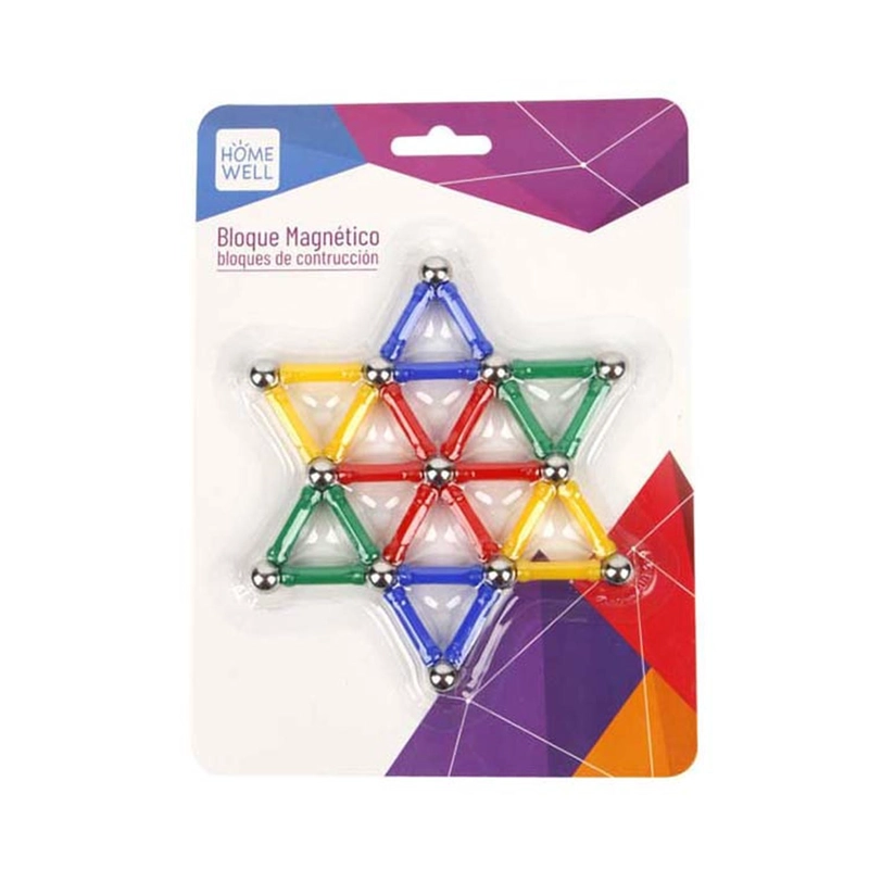 JUEGO PALITOS HOMEWELL ÚNICO MAGNETICOS MULTICOLOR - 1