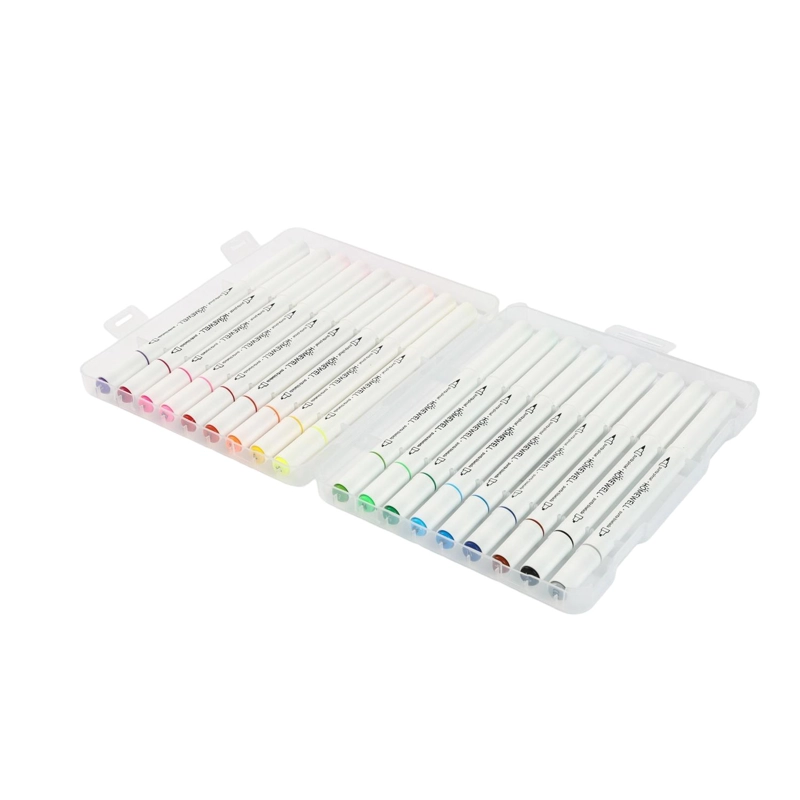 MARCADORES HOMEWELL DOBLE PUNTA DE COLORES 18U - 3