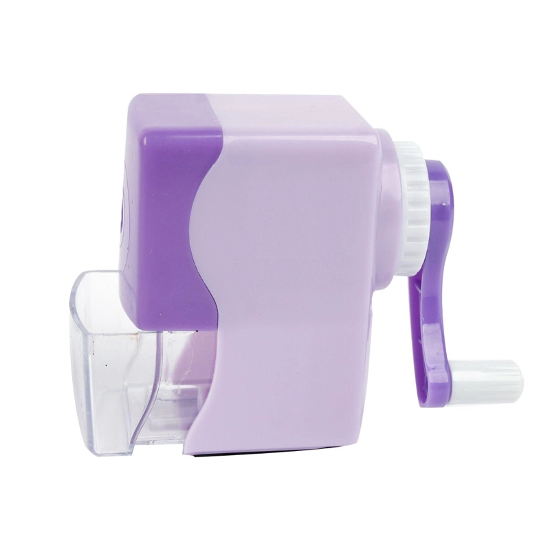 SACAPUNTAS MORADO CON MANIVELA - 3