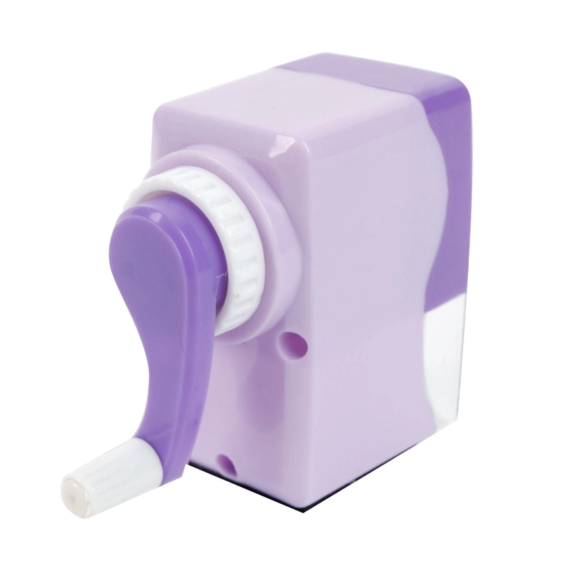 SACAPUNTAS MORADO CON MANIVELA - 4