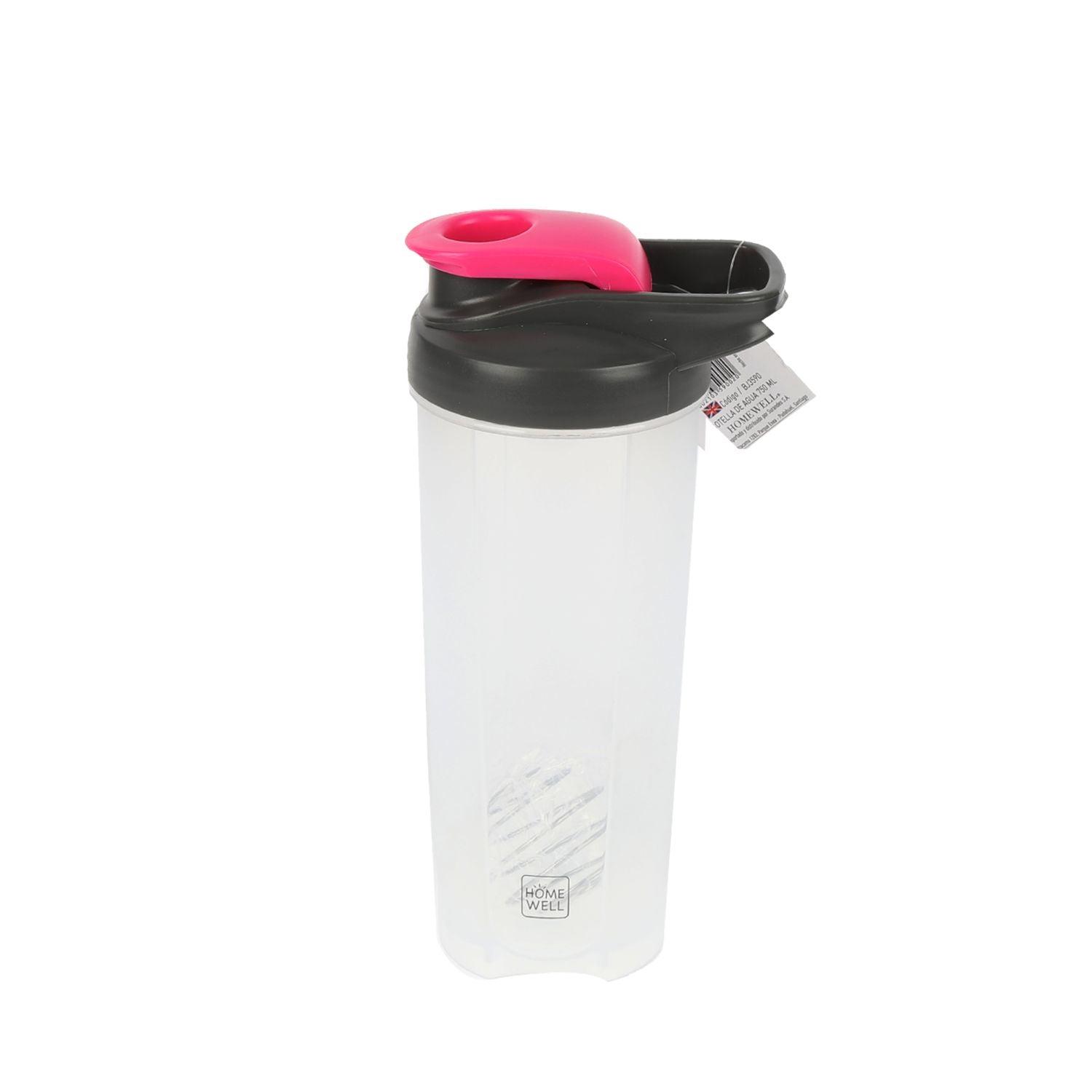Homely Botella Rosa Ripley - BOTELLA DE AGUA HOMEWELL ROSADA 750ML