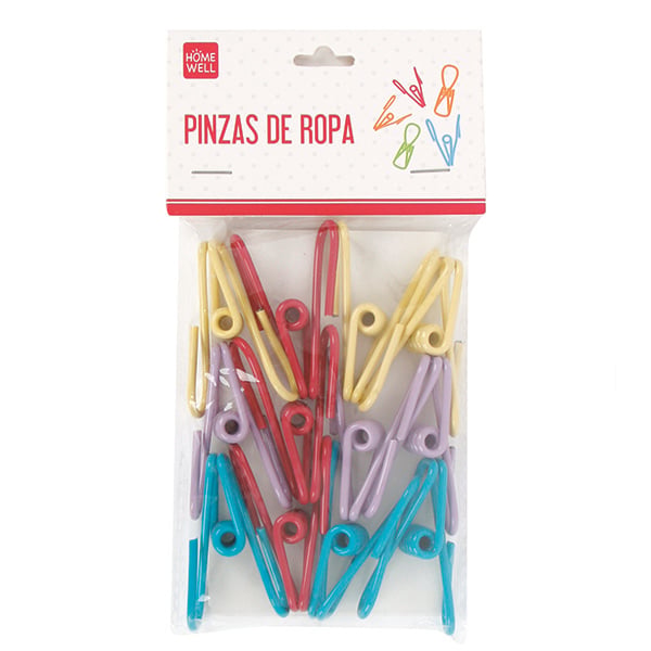 PINZA ROPA METAL 5.5CM (12U) - 1