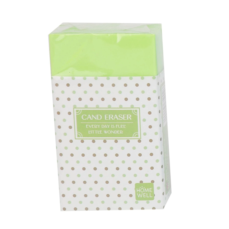 GOMA BORRAR HOMEWELL DISEÑO VERDE 4X7X2CM - 1