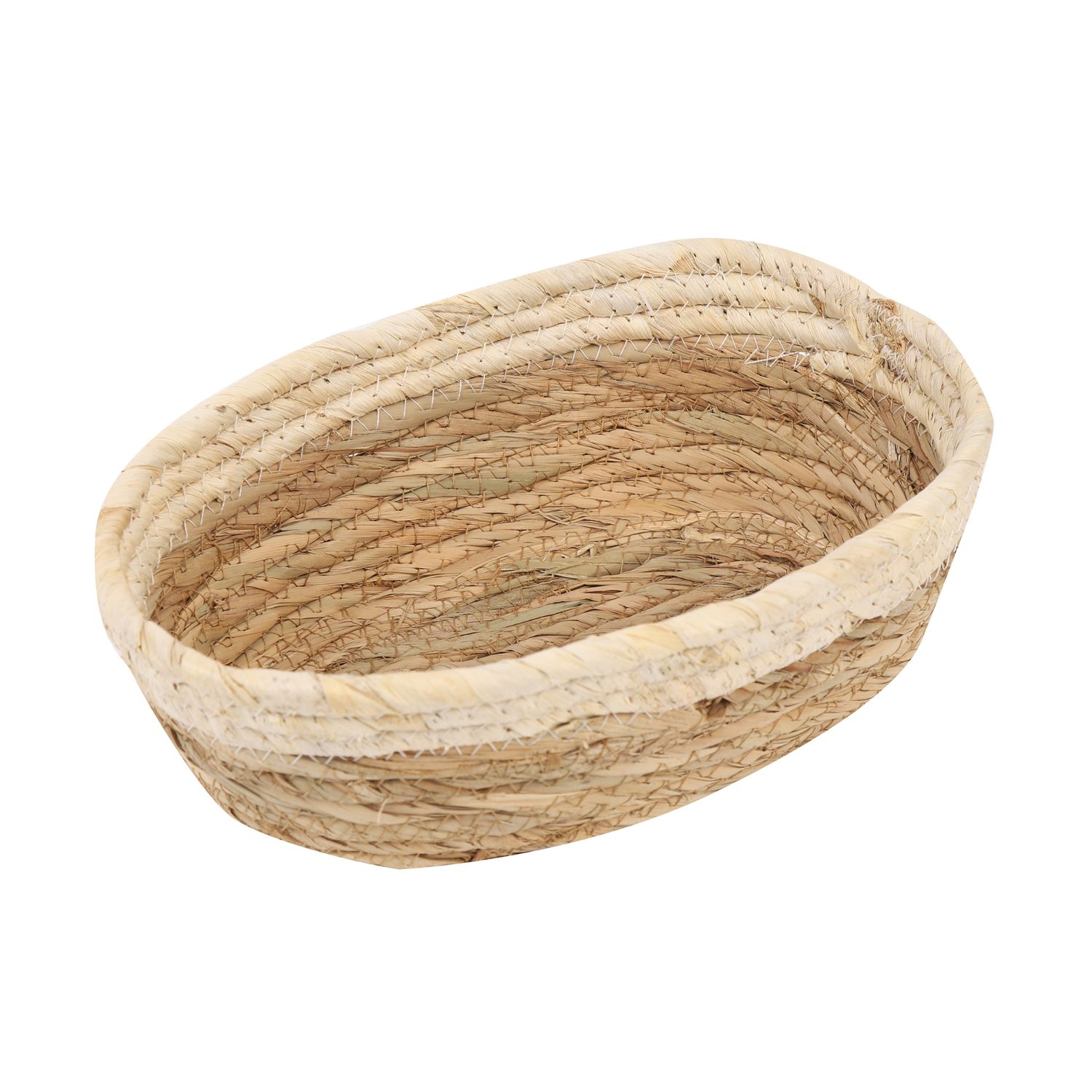 CESTO RATÁN PANERA CANASTO OVALADO 28.5X17.5X9CM - 2