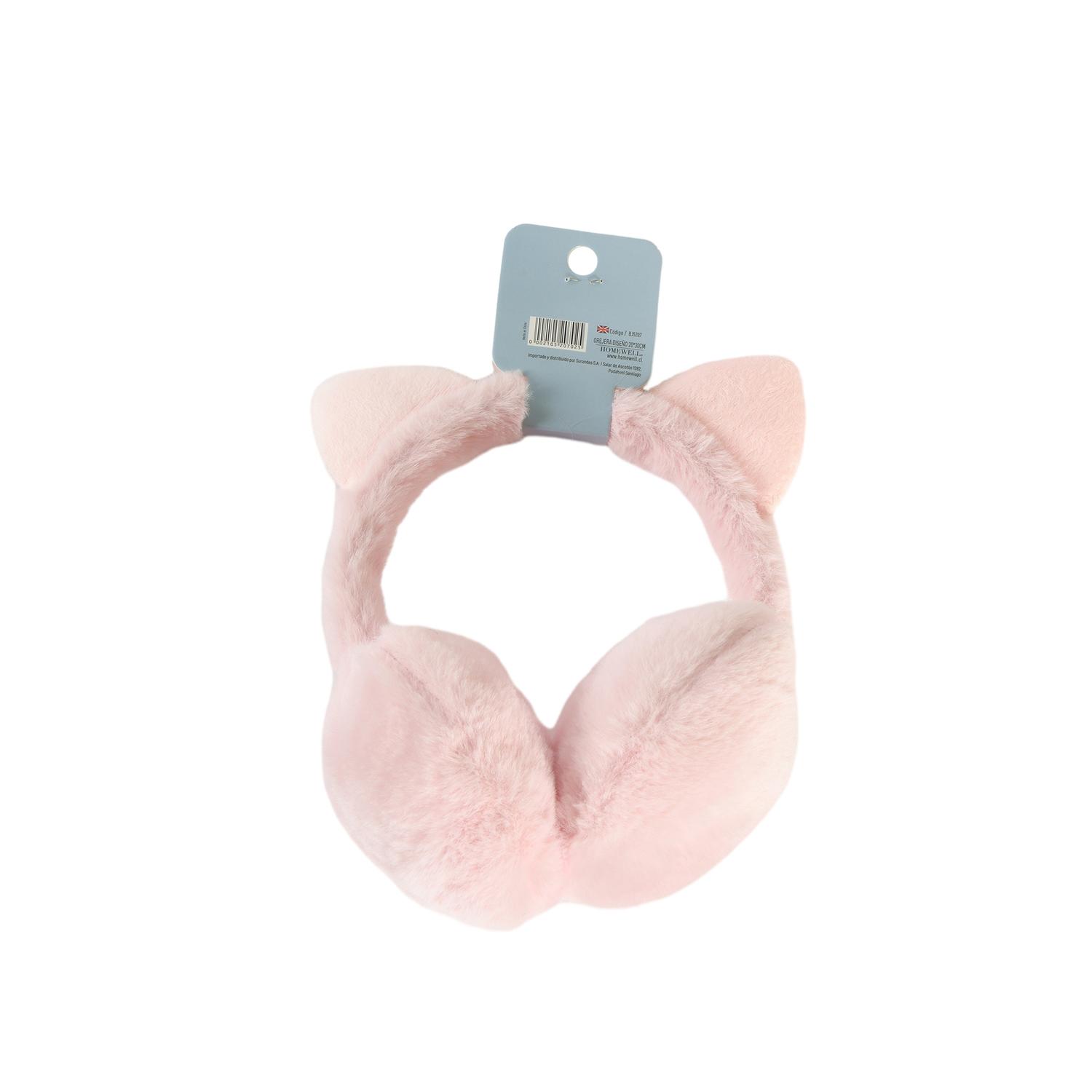 OREJERA LANA HOMEWELL ROSA DISEÑO 20*30CM DO - 5