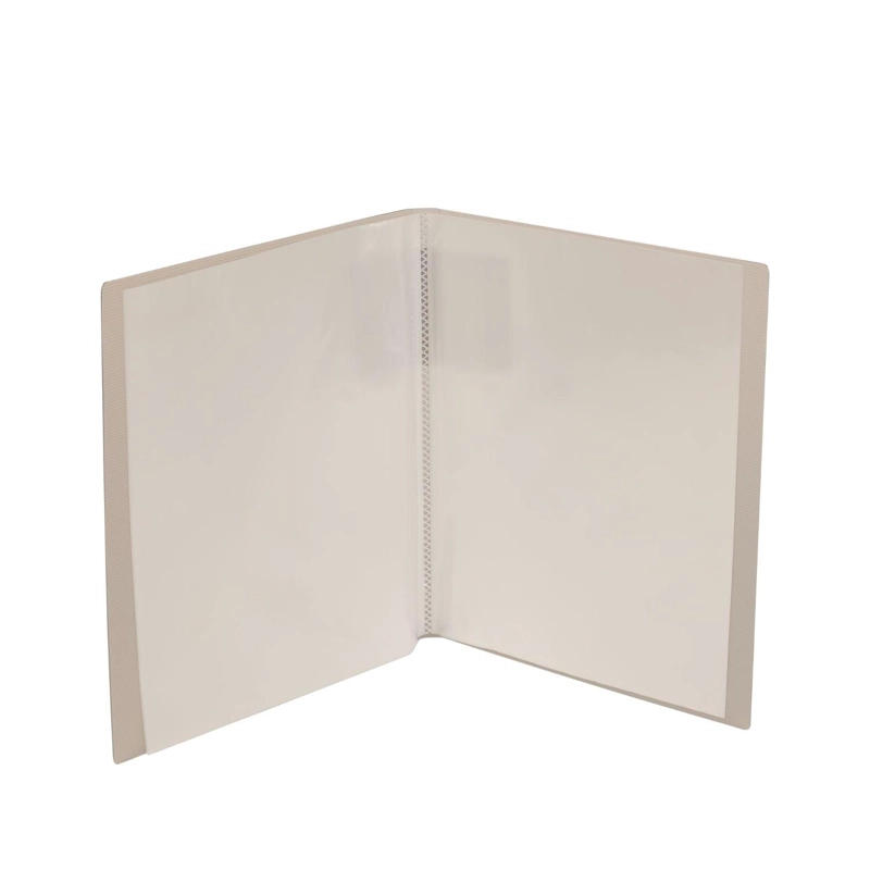 CARPETA DE PLÁSTICO HOMEWELL GRIS 24X13X2CM - 2