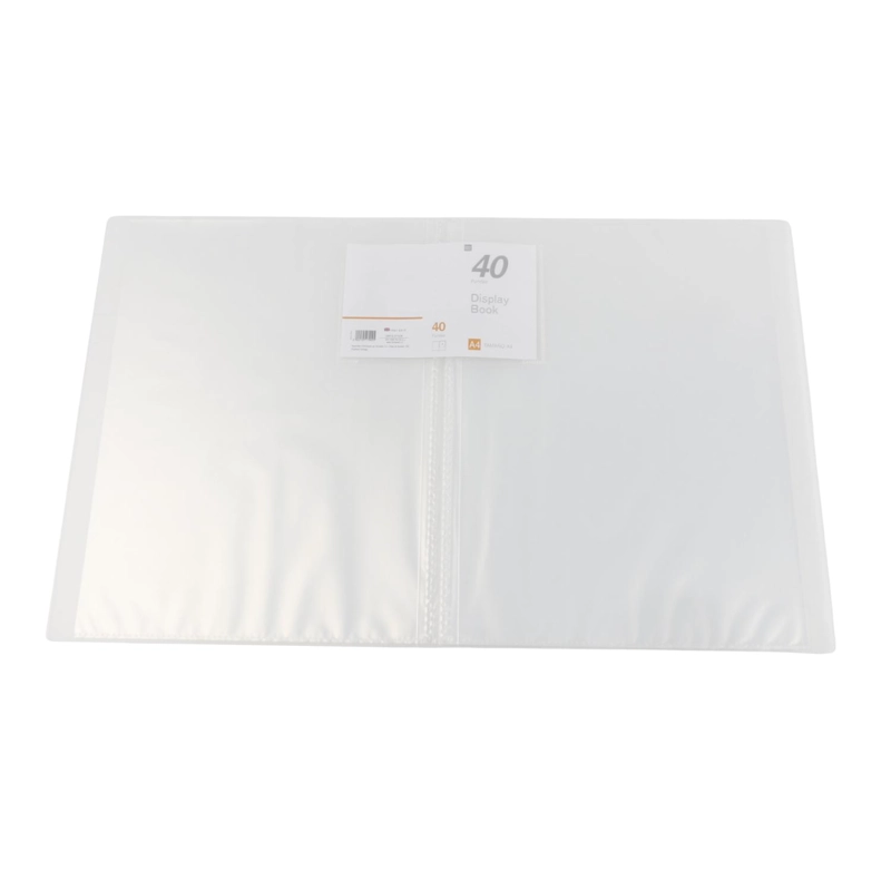 CARPETA DE PLÁSTICO HOMEWELL BLANCA 24X13X2CM - 1