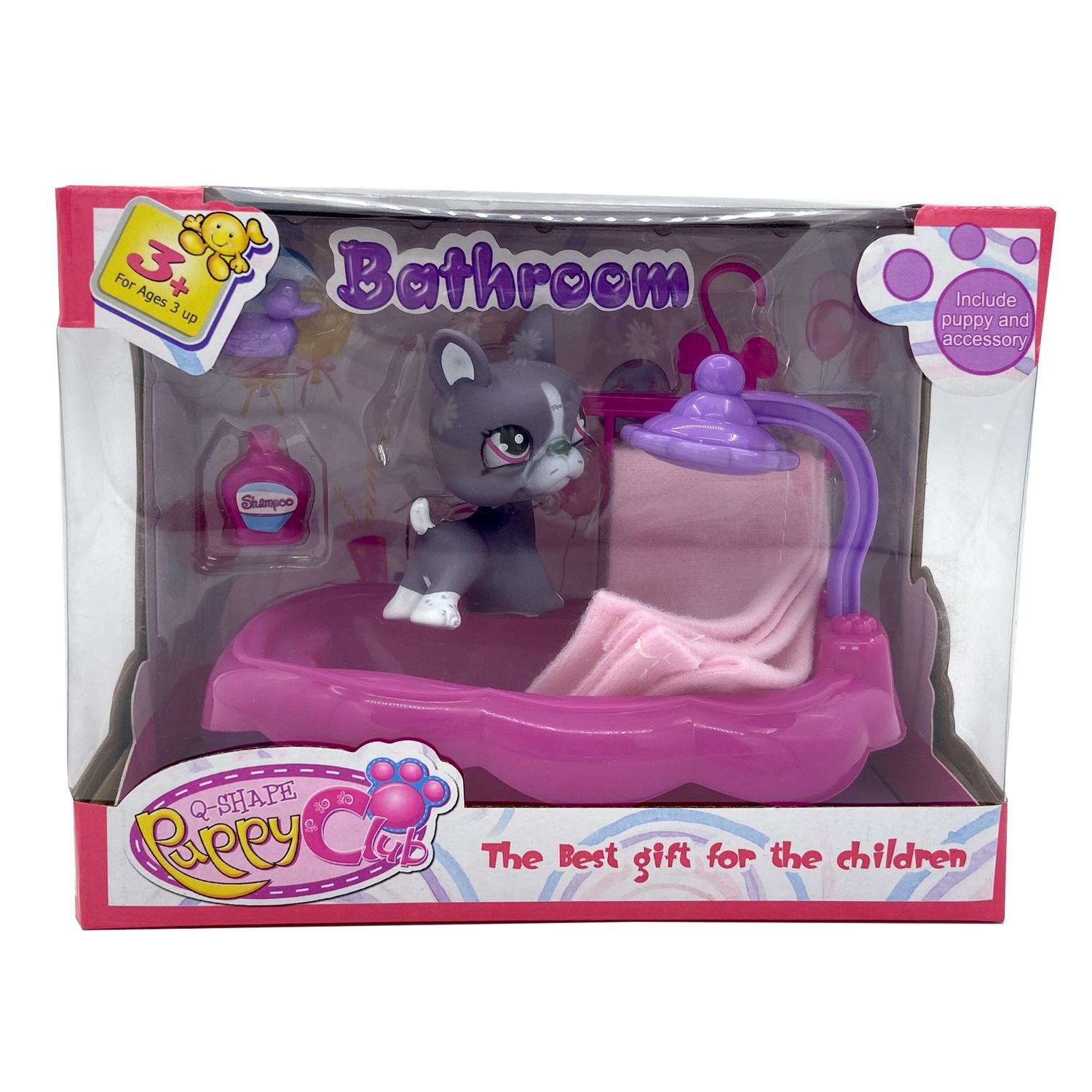 JUGUETE INTERACTIVO HOMEWELL MASCOTA BAÑERA GRIS - 1