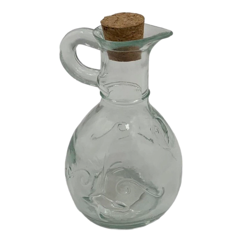 ACEITERO VIDRIO CON CORCHO - 4