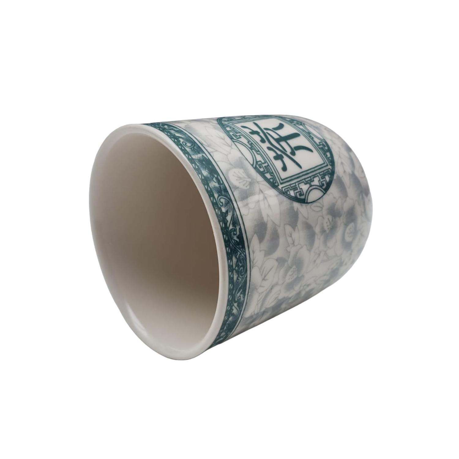 TAZA LOZA DISEÑO VERDE 125ML - 3
