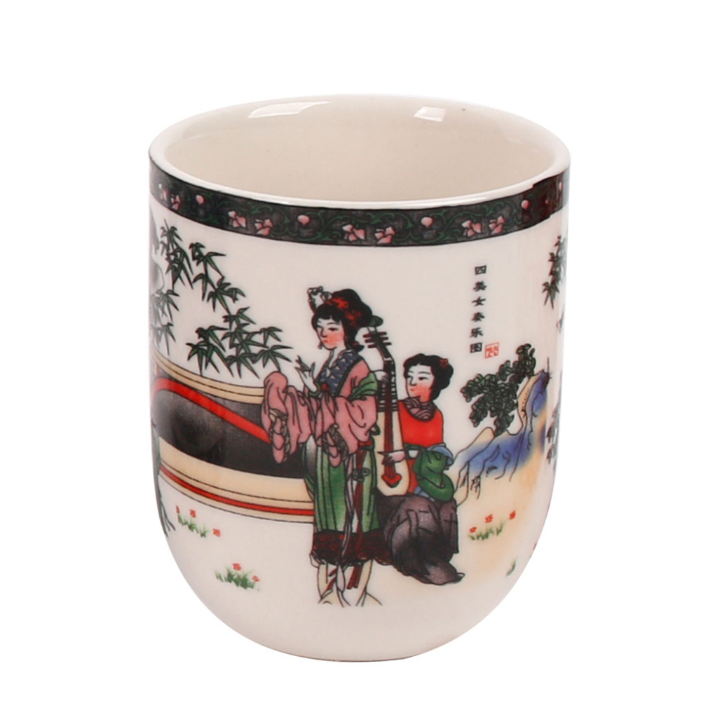 TAZA LOZA DISEÑO CHINAS 125ML - 1