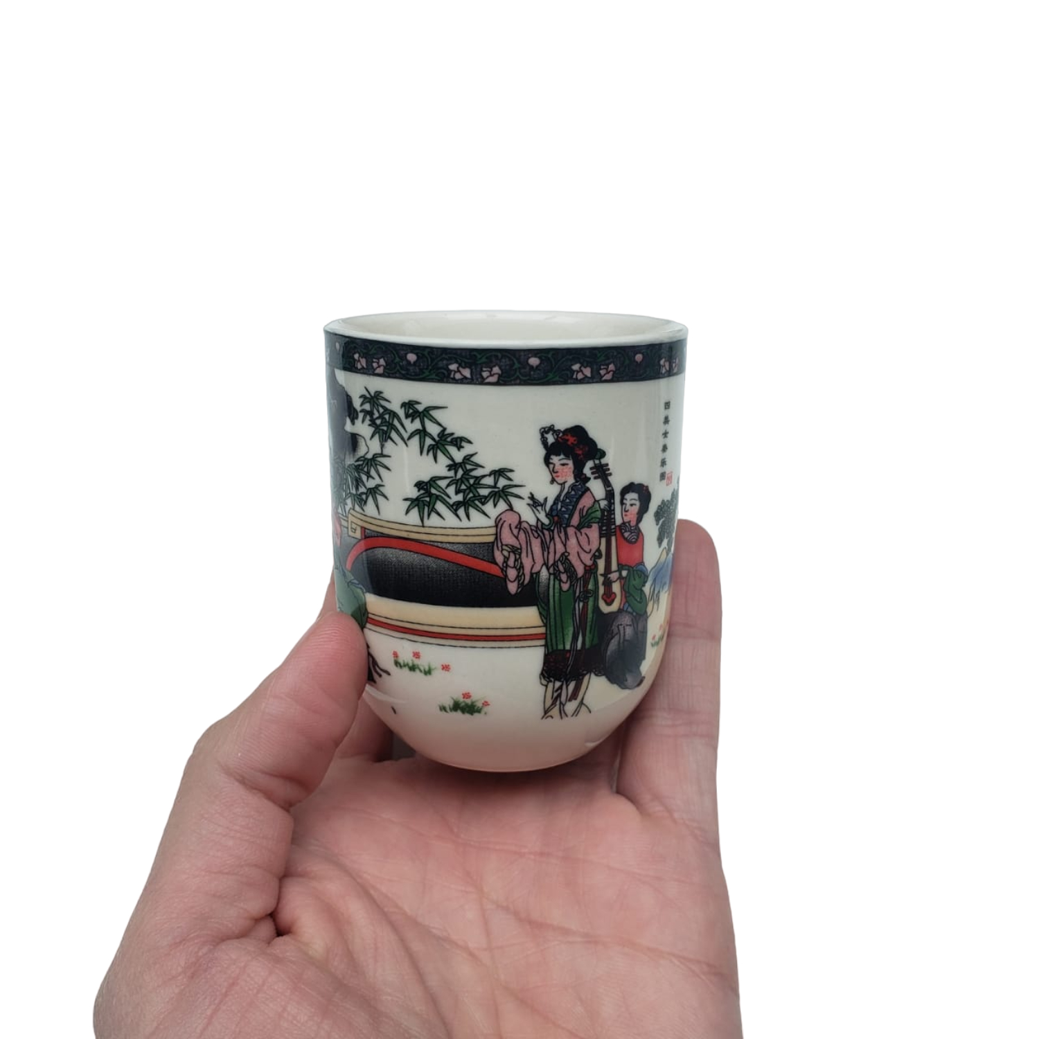 TAZA LOZA DISEÑO CHINAS 125ML - 2