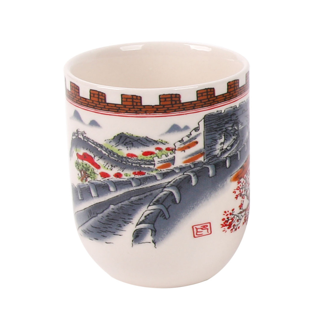 TAZA LOZA DISEÑO MURALLA 125ML - 1