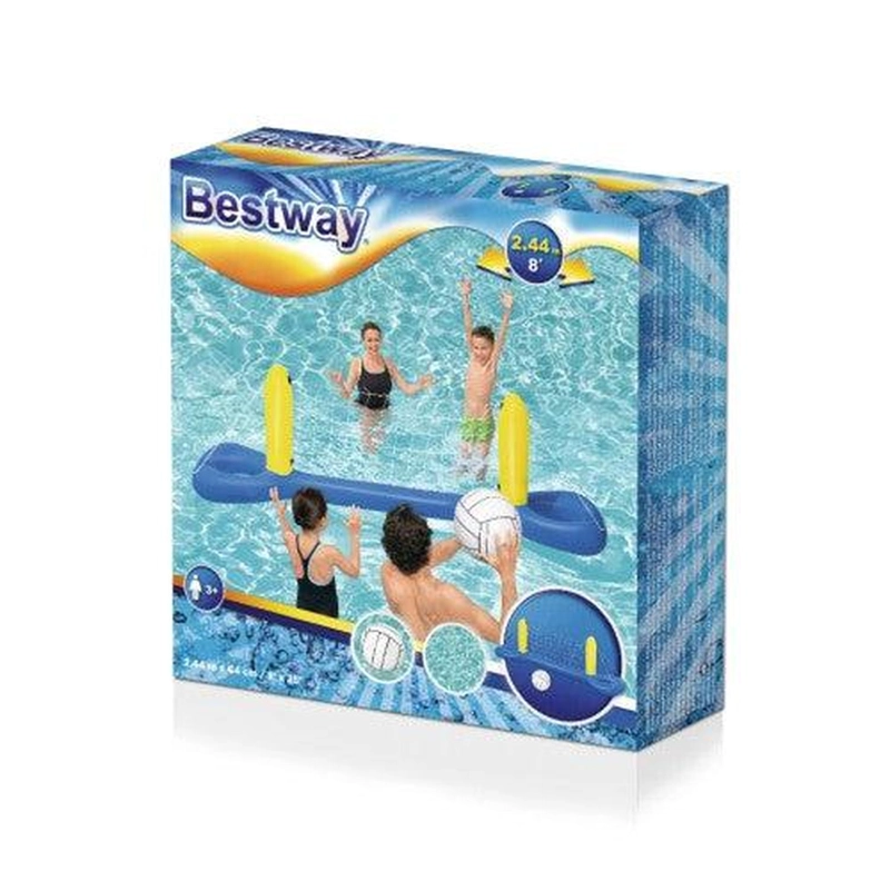 SET VOLLEYBALL INFLABLE HOMEWELL MALLA Y PELOTA 244X64 CM - 8
