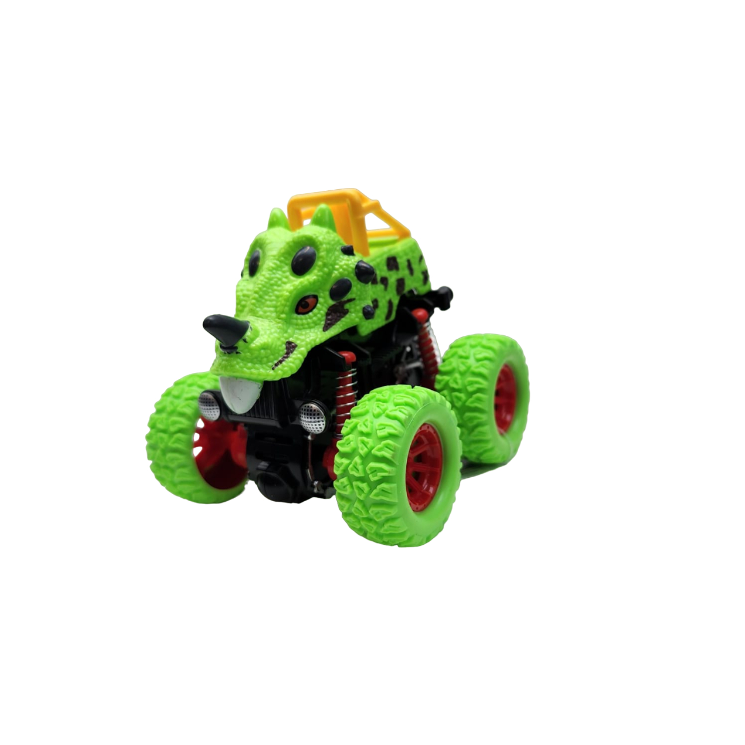 AUTO FRICCIÓN DINOSAURIO AMARILLO / VERDE | VERDE - 1