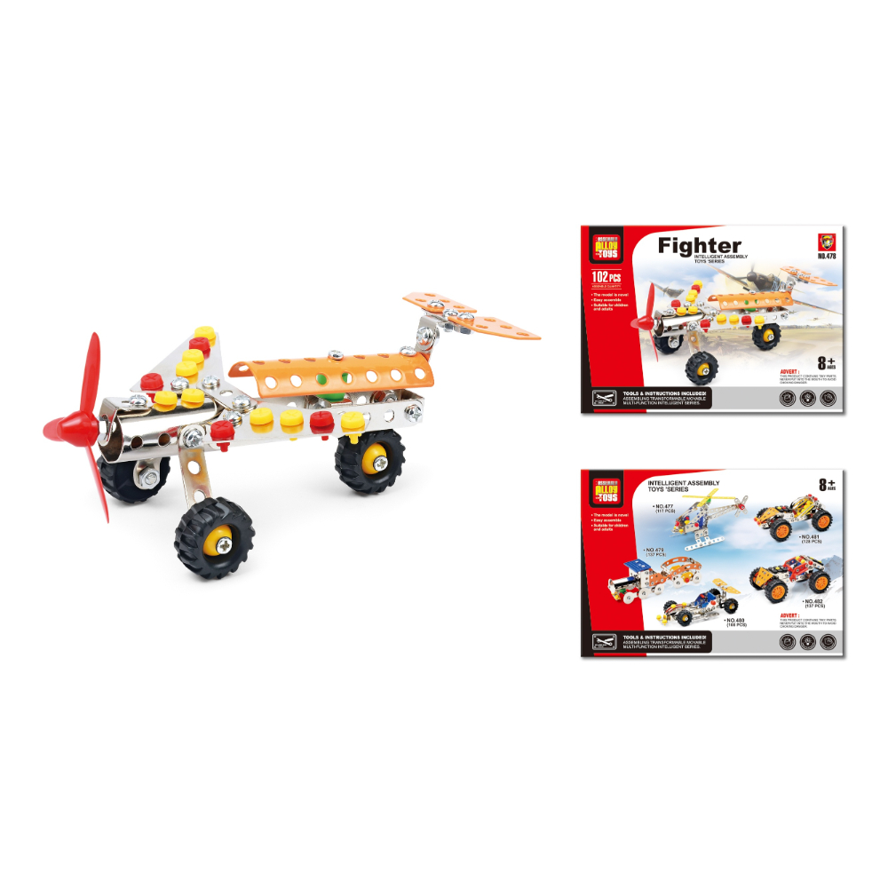PUZZLE 3D AVIONETA 17X7.5X7CM - 2