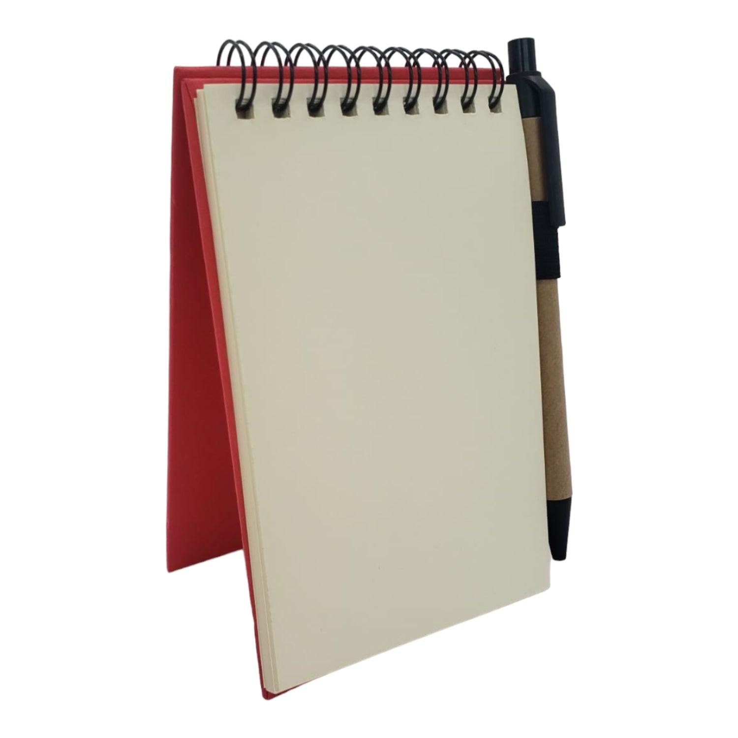 LIBRETA HOMEWELL ROJA 10*15CM 50 HOJAS - 4