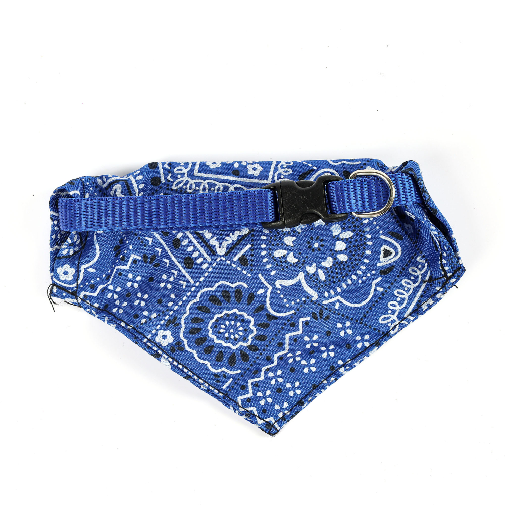 BANDANA AZUL PARA MASCOTA 13*17CM - 4