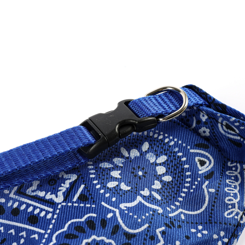 BANDANA AZUL PARA MASCOTA 13*17CM - 5