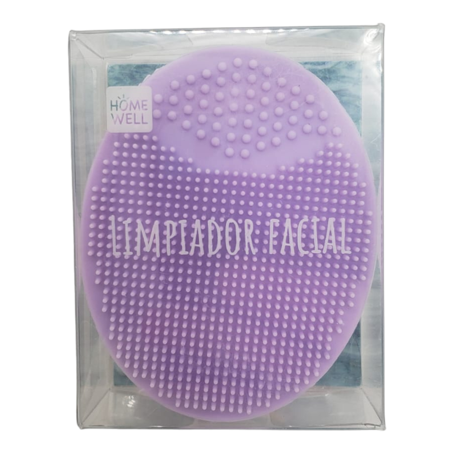 LIMPIADOR FACIAL SILICONA MORADO - 1