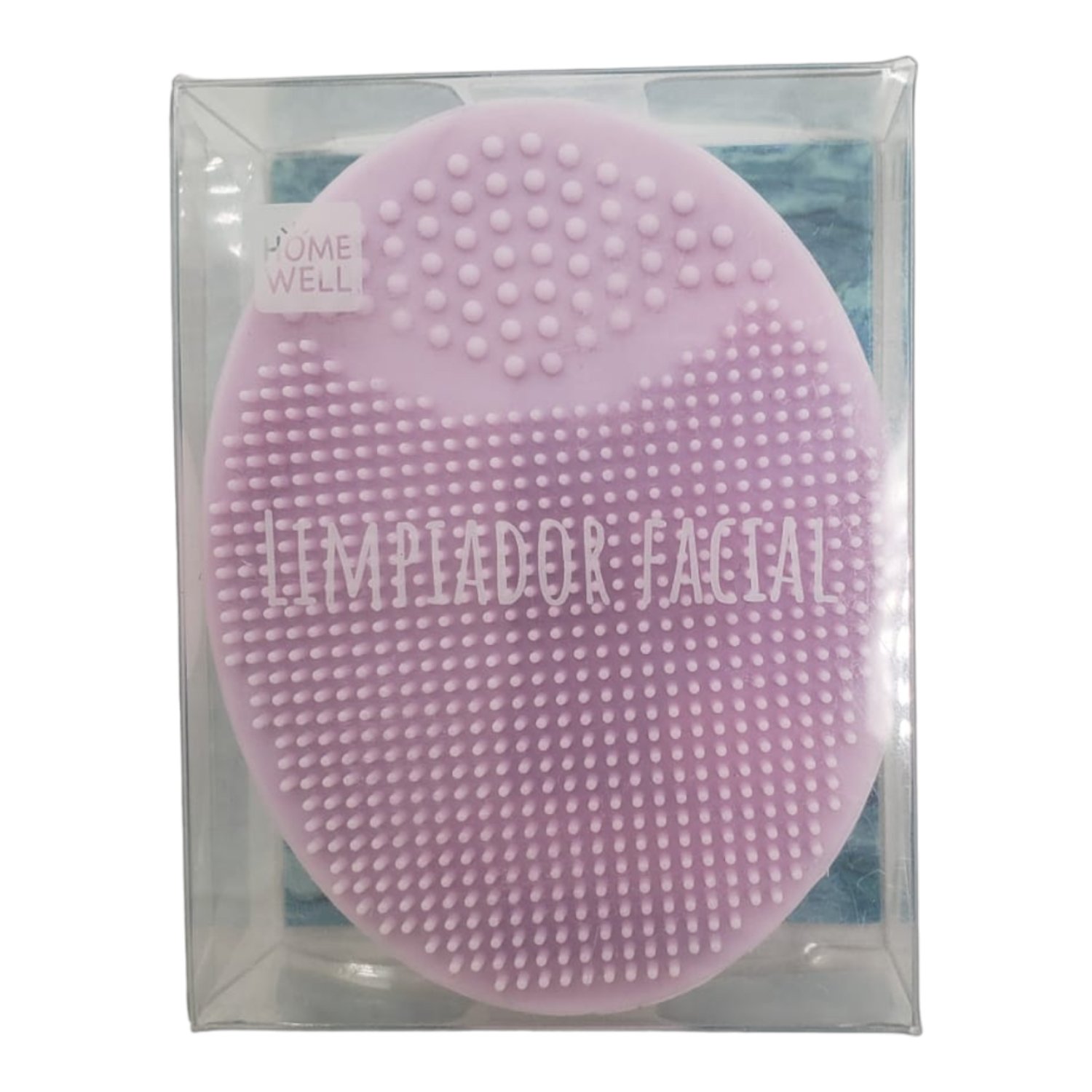 LIMPIADOR ROSTRO HOMEWELL SILICONA LILA - 1
