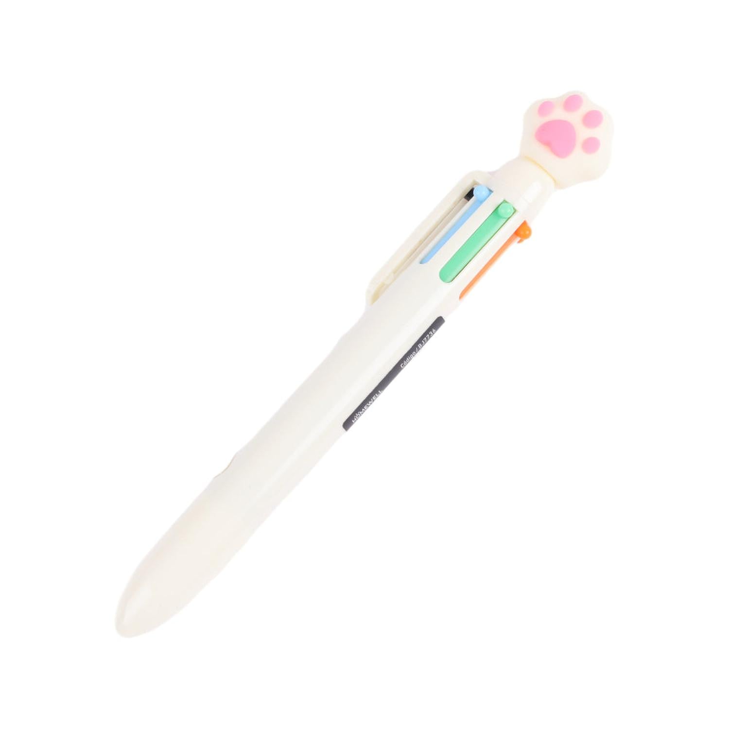 LÁPIZ HOMEWELL DISEÑO PATA 6 EN 1 BLANCO - 1
