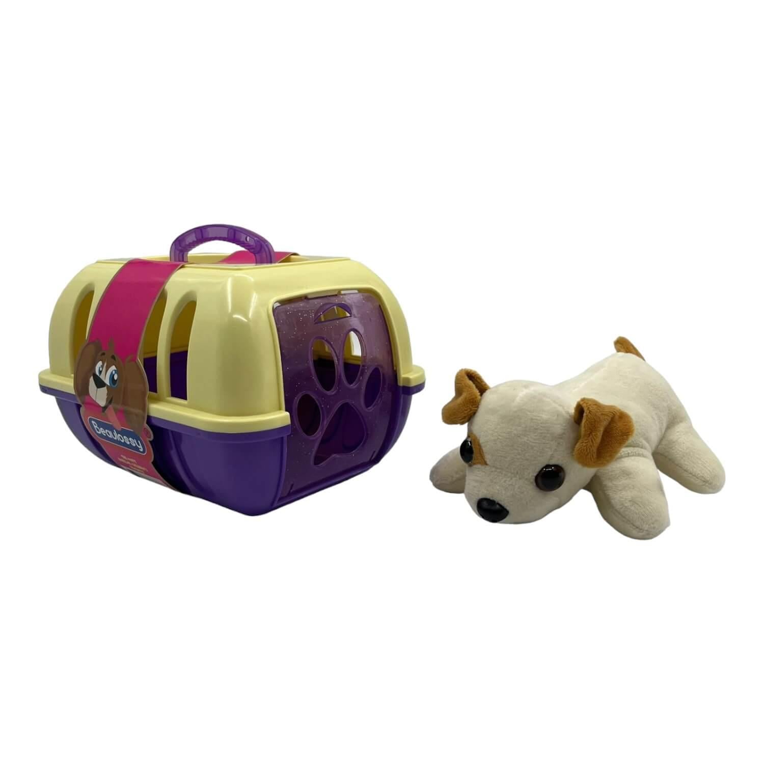 PELUCHE HOMEWELL CASA MASCOTAS PERRO BEIGE - 1