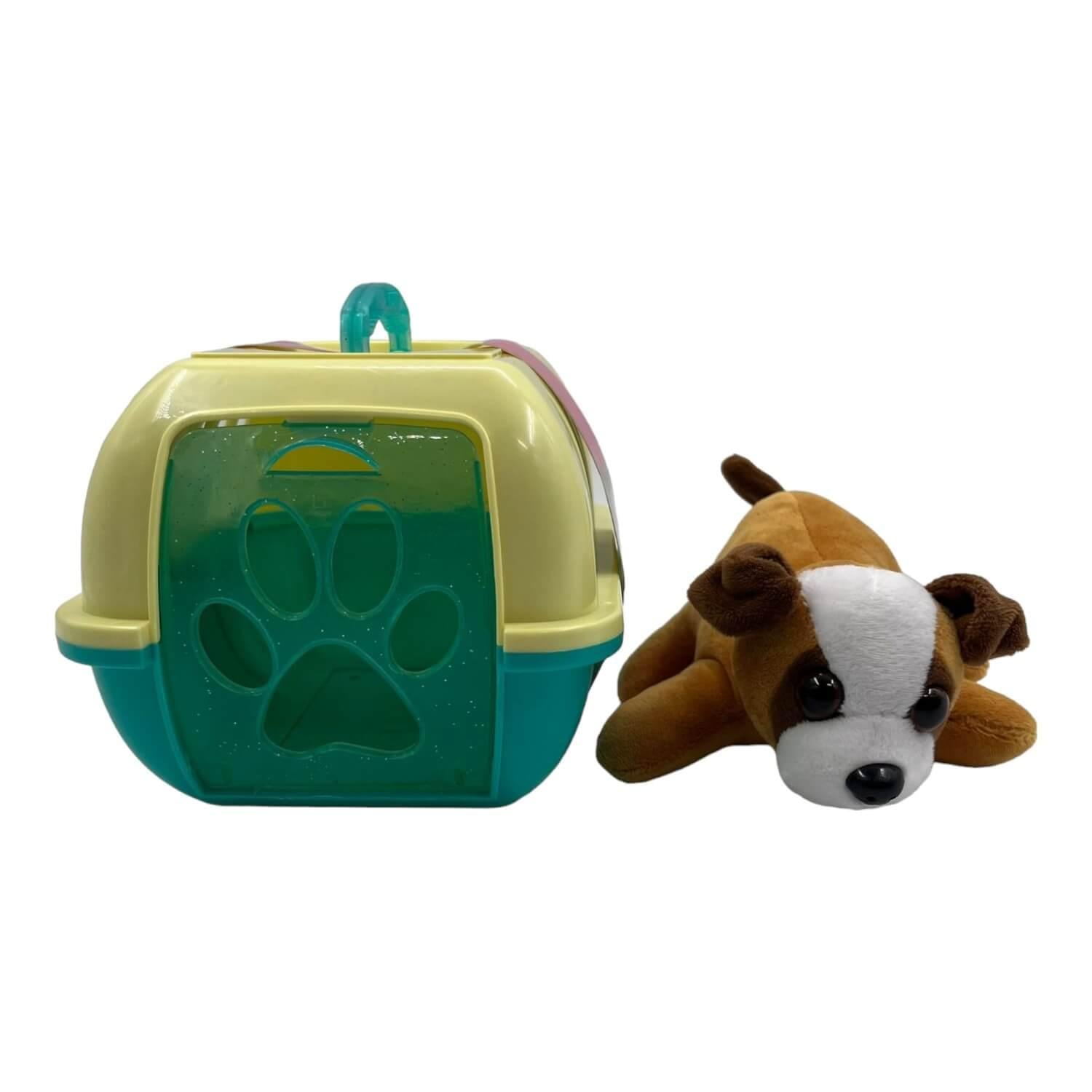 PELUCHE HOMEWELL CASA MASCOTAS PERRO CAFÉ - 3