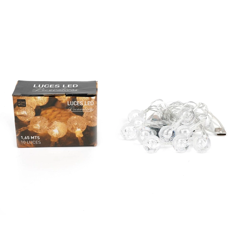 LUCES DECORATIVAS A PILAS 1.65MX10 - 1