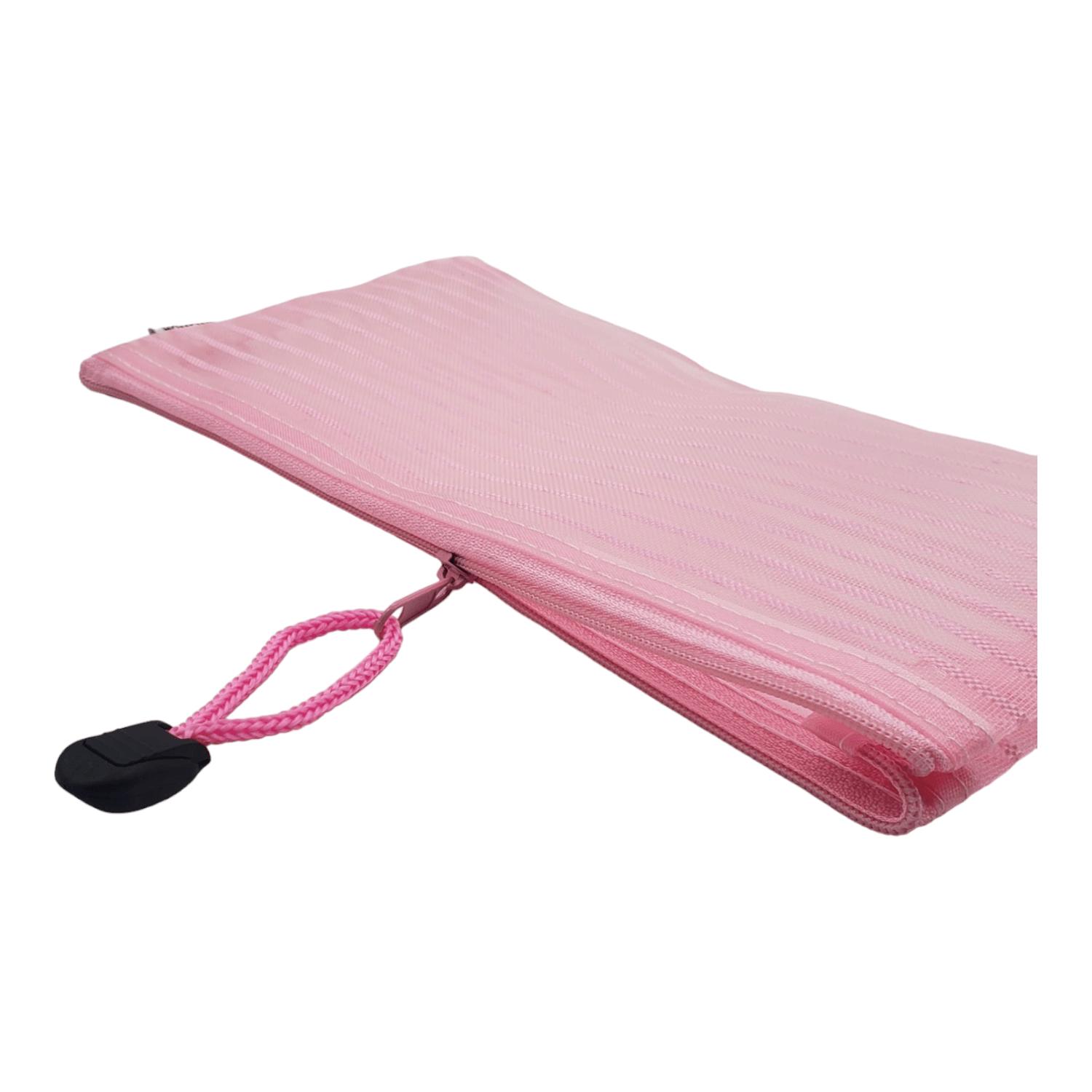ESTUCHE TRASLUCIDO RAYADO ROSADO - 2