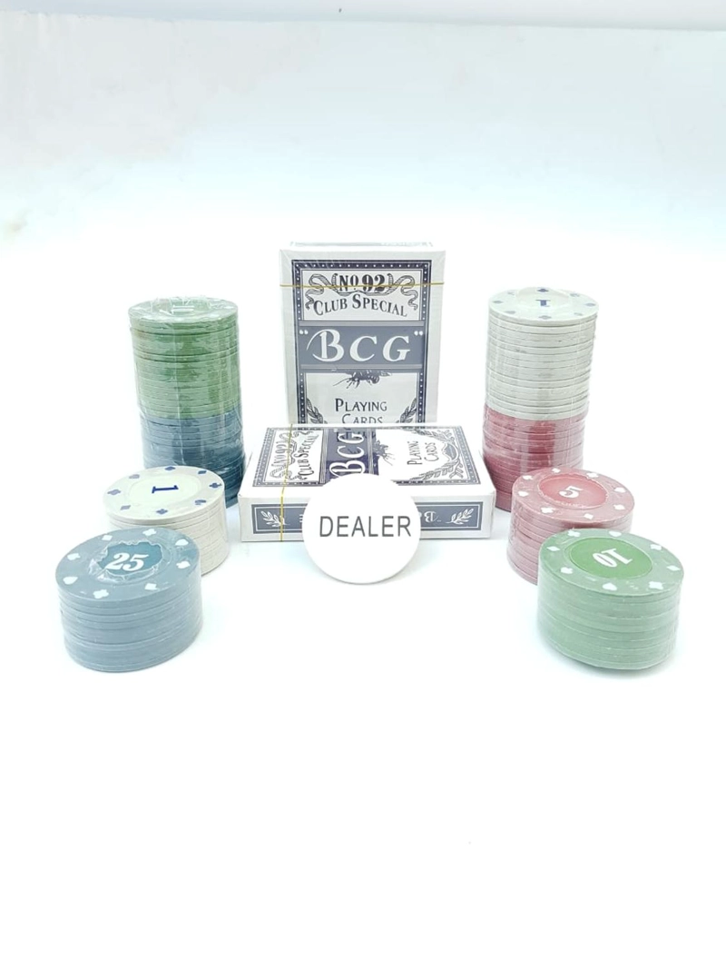 SET PÓKER HOMEWELL ÚNICO NAIPES Y FICHAS - 2