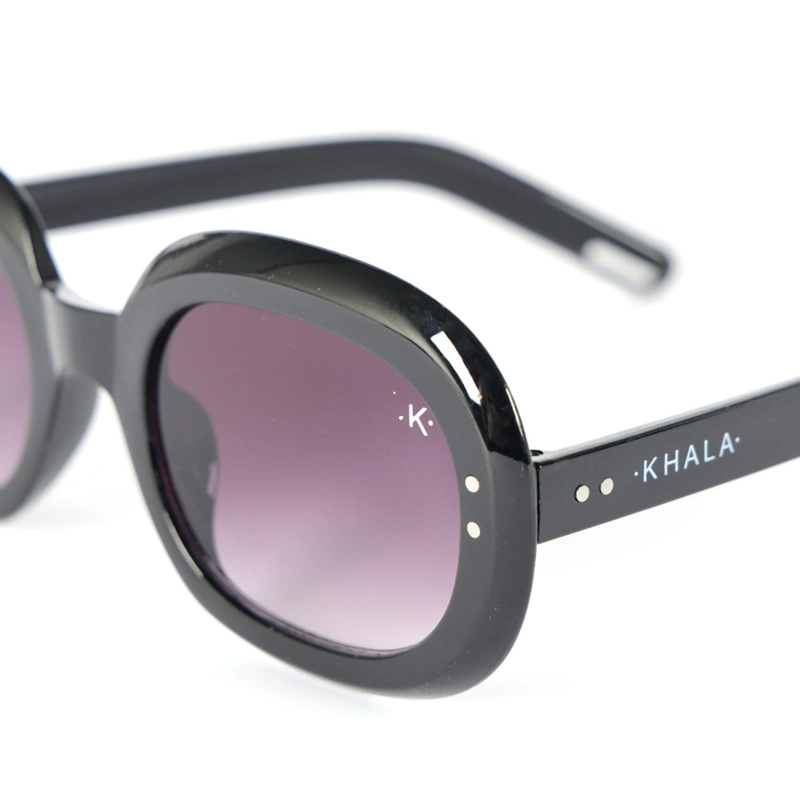 LENTES SOL HOMEWELL REDONDO MORADO UV400 - 3
