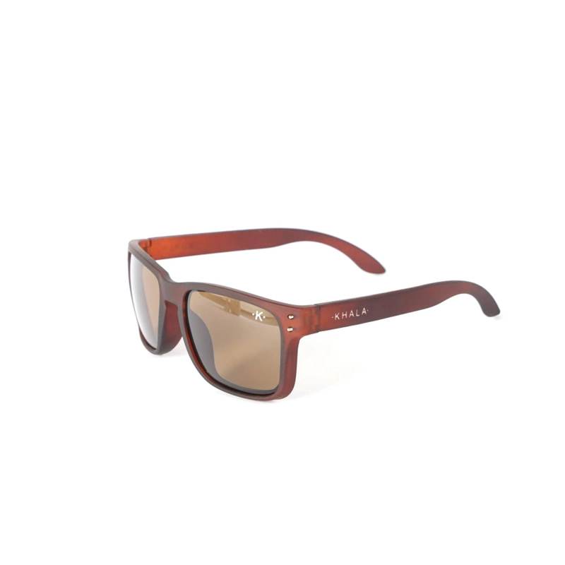 LENTES SOL HOMEWELL WAYFARER CAFÉ OSCURO UV400 - 1